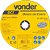 Disco de corte 180mm x 1,6mm x 22,23mm DCI INOX VONDER - Imagem 1