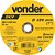 Disco de corte 180mm x 3,2mm x 22,23mm DCV VONDER - Imagem 1
