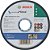 Disco de corte para aço 115mm x 1,0mm x 22,23mm Standard BOSCH - Imagem 1