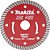 Disco de corte diamantado turbo 105mm D08791 MAKFAST MAKITA - Imagem 1