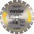 Disco diamantado 350mm para asfalto e concreto segmentado DCV 0350 VONDER - Imagem 1