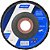 Disco de fibra Strip Disc 115,0mm x 22mm preto NORTON - 5 unidades - Imagem 2