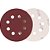 Disco de lixa com costado em pluma 125mm grão 120 embalagem com 10 peças para ILOV 1813 LRV 355 LRD 355 VONDER - Imagem 1