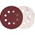 Disco de lixa com costado em pluma 125mm grão 240 embalagem com 10 peças para ILOV 1813 LRV 355 LRD 355 VONDER - Imagem 1