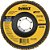 Flap-disc disco de desbaste/acabamento 4.1/2" - 115mm grão 60 zircônia base de fibra cônica DEWALT - Imagem 1