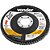 Flap-disc disco de desbaste/acabamento 4.1/2" - 115mm cônico grão 40 embalagem com 10 peças VONDER - Imagem 4