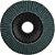 Flap-disc disco de desbaste/acabamento 4.1/2" - 115mm cônico grão 60 embalagem com 10 peças VONDER - Imagem 2