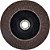 Flap-disc disco de desbaste/acabamento 7" - 180mm reto grão 80 NOVE54 - Imagem 2