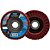 Disco para desbaste e acabamento flap BEAR TEX perfil cônico 4 1/2" (115mm x 122 mm) 66261122503 NORTON - Imagem 1