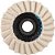 Flap-disc disco de acabamento 4.1/2" - 115mm reto feltro leve (24 aletas) VONDER - Imagem 2