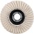 Flap-disc disco de acabamento 4.1/2" - 115mm reto feltro pesado (40 aletas) VONDER - Imagem 2
