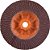 Flap-disc disco de desbaste/acabamento 4.1/2" (115 mm) x 7/8" grão 80 suporte ECO-TRIM Enduro-Flex 06-B-428 WALTER - Imagem 3