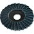 Flap-disc disco de limpeza/acabamento 4.1/2" - 115mm cônico manta abrasiva fino VONDER - Imagem 5