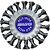 Escova circular 115mm x 13mm x 22mm trançada em aço inox ABRASFER - Imagem 1
