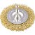 Escova circular 3" x 3/8" haste de 1/4" (76,2mm x 9,53mm x 6,35 mm) VONDER - Imagem 1