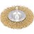 Escova circular 4" x 1/2" haste de 1/4" (101,6mm x 12,7mm x 6,35 mm) VONDER - Imagem 1