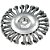 Escova circular 4" x 1/2" M14 torcida VONDER - Imagem 1