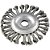 Escova circular 6" x 1/2" x 7/8" torcida VONDER - Imagem 1