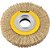 Escova circular aço latonado 6" x 3/4" (152mm x 19,1 mm) com bucha de redução VONDER - Imagem 1
