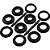Escova circular de aço ondulada 8" x 1.3/16" ( 203mm x 30 mm) com bucha de redução VONDER - Imagem 2