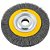 Escova circular de aço ondulada 8" x 1.3/16" ( 203mm x 30 mm) com bucha de redução VONDER - Imagem 1