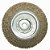 Escova circular aço latonado 150 x 19 x 13 F.0,40mm ABRASFER - Imagem 1