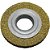 Escova circular aço ondulado inox 100 x 13mm furo 13mm fio 0,30mm ABRASFER - Imagem 2
