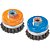 Escova copo em aço trançado 127mm M14 fio 0,5mm 8.500 rpm 13G502 WALTER - Imagem 2