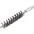 Escova tubular torcida simples de 1" rosca de 1/2" UNC VONDER - Imagem 1