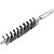 Escova tubular torcida simples de 5/8" rosca de 1/2" UNC VONDER - Imagem 1