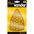 Lixa triangular com costado em papel com fibra de poliéster 158mm x 158mm x 103mm grão 60 embalagem com 10 peças VONDER - Imagem 3