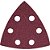 Lixa triangular com costado em pluma grão 80 para lixadeira multifunção VONDER - Imagem 3