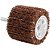 Roda com haste para remoção e acabamento 60mm x 50mm grão 100 VONDER - Imagem 1