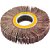 Roda de lixa 150mm x 25mm sem haste grão 50 VONDER - Imagem 1