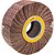 Roda de lixa 150mm x 50mm sem haste grão 100 VONDER - Imagem 2