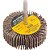 Roda de lixa 60mm x 20mm com haste grão 36 VONDER - Imagem 1