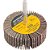 Roda de lixa 60mm x 20mm com haste grão 80 VONDER - Imagem 1