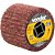 Roda de manta abrasiva para PEV 1380 grão 60 VONDER - Imagem 1