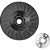 Suporte para disco de lixa 4.1/2" rígido e estriado porca de aperto com rosca M14 DABP4RRM14 DEWALT - Imagem 1