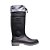 Bota de PVC preta/cinza polaina 42 SUPERMAX CLP 502 SF A CALFOR PAMPEANA - Imagem 1