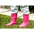 Bota de PVC rosa com forro 34/35 VONDER - Imagem 5