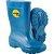 Bota infantil de PVC azul com forro 28/29 VONDER - Imagem 1