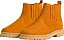 Botina de couro nobuck 40 com elástico tipo campeira solado de látex natural Castor 094 CADORI - Imagem 1