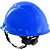 Capacete aba frontal azul claro com catraca H-703 HB004726731 3M - Imagem 4