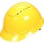 Capacete aba frontal ventilado amarelo com catraca H-702 HB004726855 3M - Imagem 3