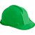 Capacete verde com aba frontal VONDER - Imagem 1