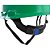 Capacete verde suspensão com ajuste fácil e jugular aba frontal H 700 3M - Imagem 2
