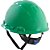 Capacete verde suspensão com ajuste fácil e jugular aba frontal H 700 3M - Imagem 3