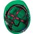 Capacete verde suspensão com ajuste fácil e jugular aba frontal H 700 3M - Imagem 4