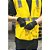 Colete refletivo tipo blusão com bolso e ziper amarelo CV 108 VONDER - Imagem 3